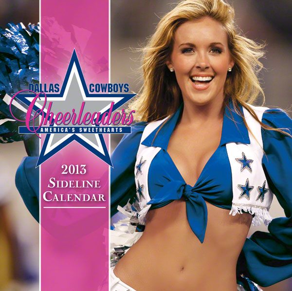 dallas cowboys cheerleaders 2013 mini wall calendar