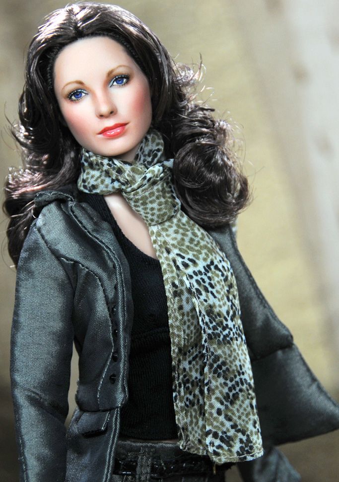 OOAK Doll Jaclyn Smith in Charlies Angels Repaint by Noel Cruz