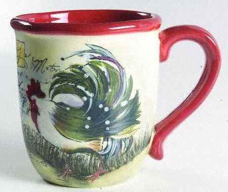 certified international le rooster mug d 4751696