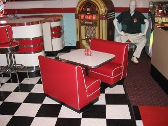 Child Size Diner Booth for Your Home or Restaurant