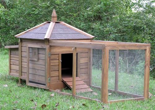 Chicken Poultry Coop Hen House Baby Chicks Rabbit Hutch Cage Duck Home 