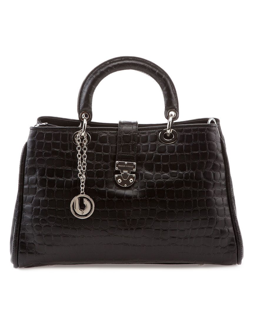 charles jourdan sasha leather tote $ 350 00 $ 144