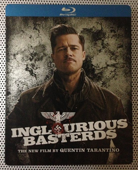 Super RARE Inglourious Basterds Steelbook with Dog Tag Blu Ray Future 