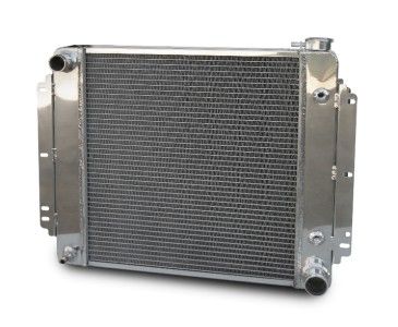 62 67 Chevy Nova Auto V8 Crossflow Conversion Direct Fit Radiator 20