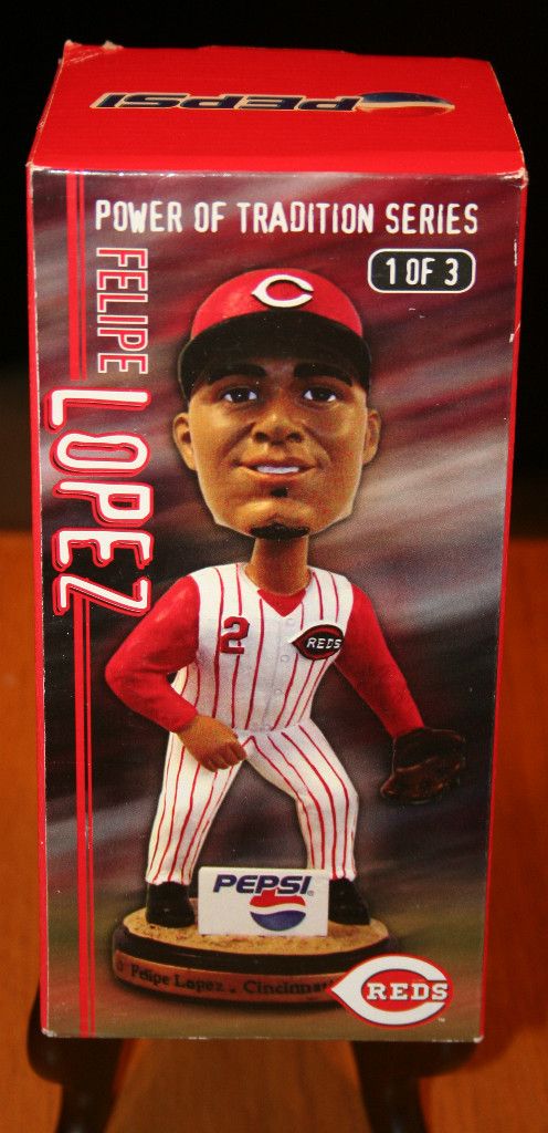 Cincinnati Reds Felipe Lopez Collectible Bobble Head