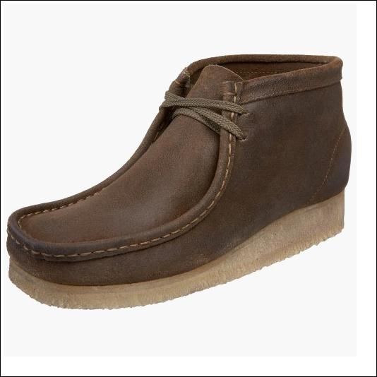 Clarks Originals Mens Wallabee Boot Taupe Suede 11 M US