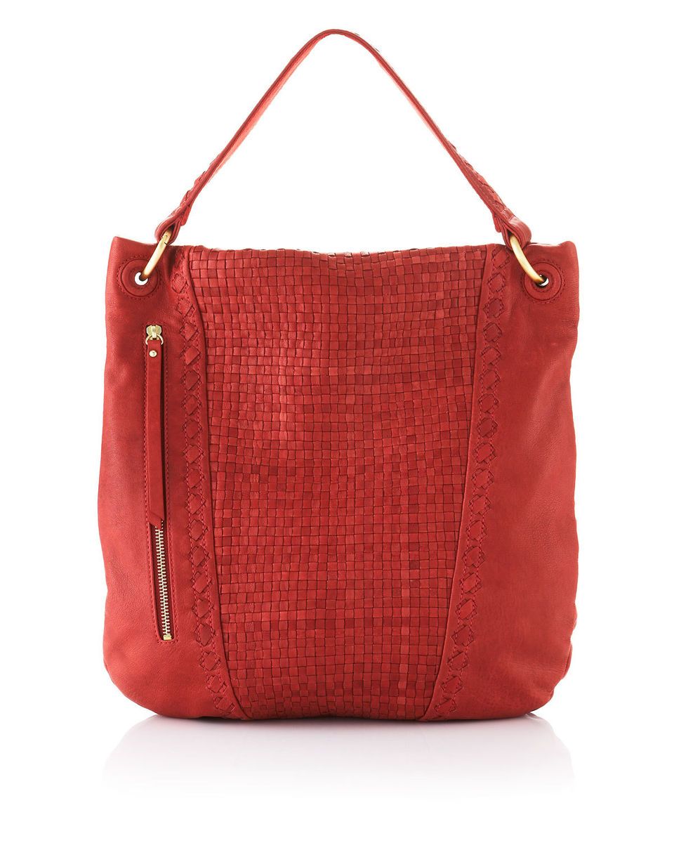  Christopher Kon Woven Center Hobo Red