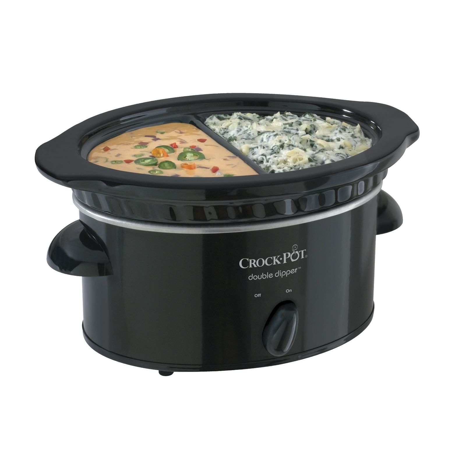 Crock Pot SCDD NP Double Dipper Warmer