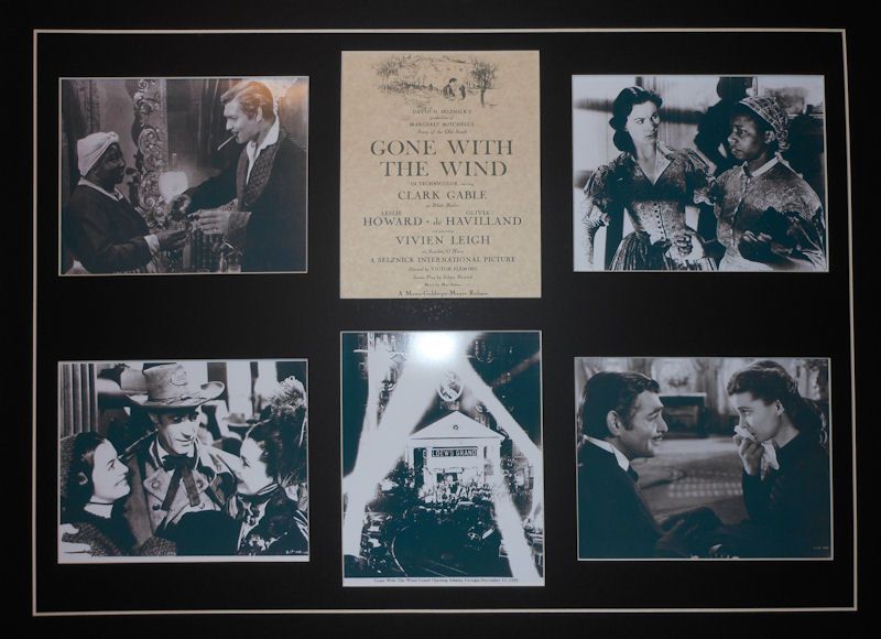 Big Gone with The Wind Photos Gable Leigh McQueen Howard DeHavilland