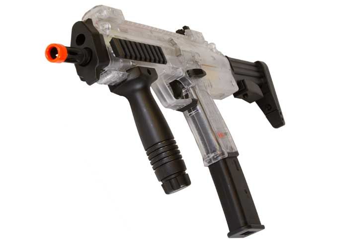  AEG Airsoft Submachine Gun Clear by Heckler Koch Airsoft Gun