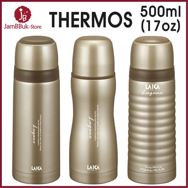Cho New Stainless Steel Vacuum Insulated Thermos Coffee Hot Cold 500ml