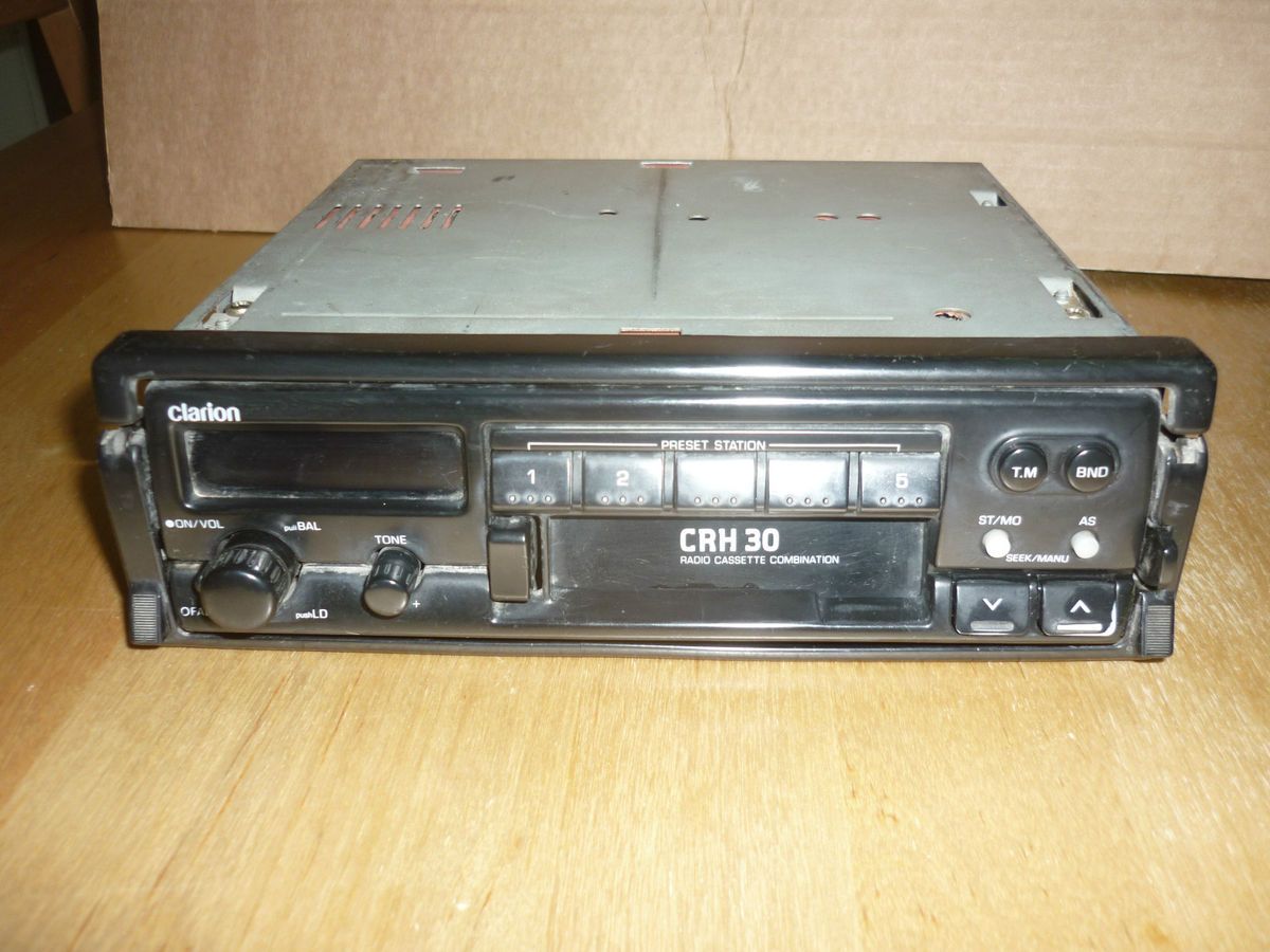 Clarion CRH 30 Car Stereo Casette Player