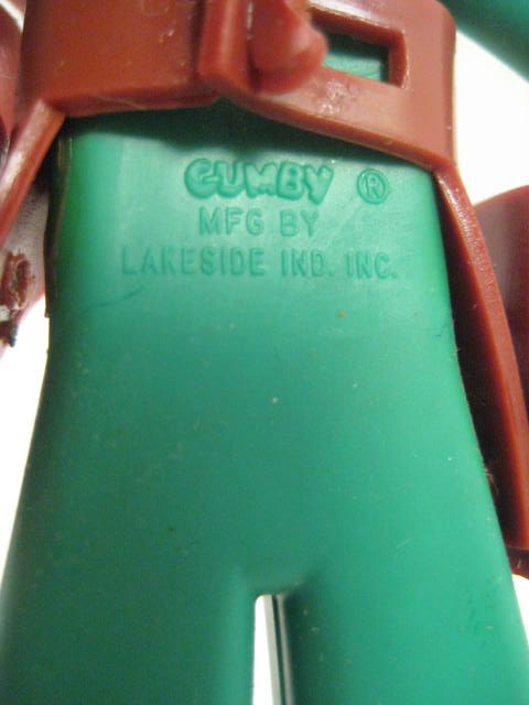  1960s Lakeside Gumby Pokey Cowboy Bendy Clokey Figure Toy