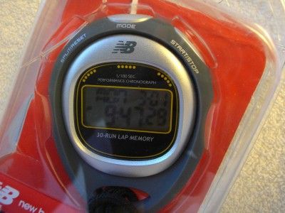 track time coach stopwatch by new balance 10hr chrono