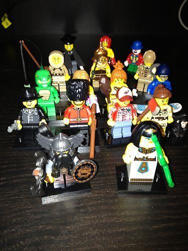  Lego Mini Figures Series 5 Complete Set 16 Mint