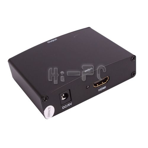 HDMI Input to YPbPr Coaxial Audio Output Converter Box