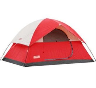 coleman pine river ii 4 person tent 7ft x 9ft new