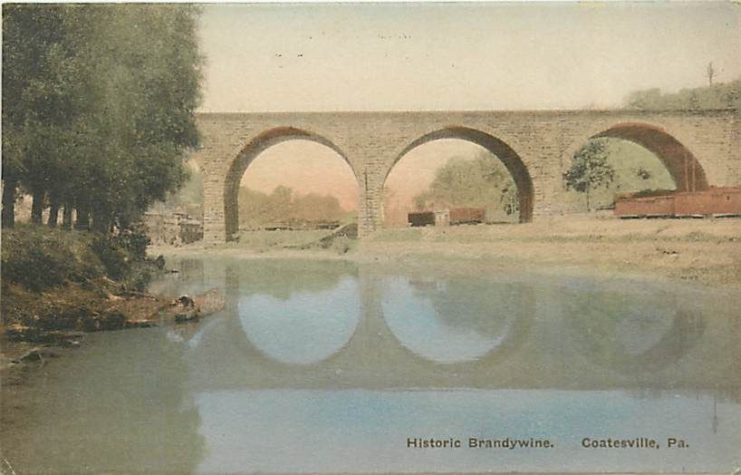 PA COATESVILLE BRANDYWINE BRIDGE ALBERTYPE R38781