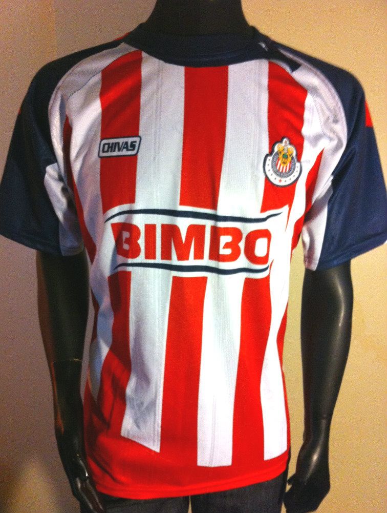 CLUB DEPORTIVO C.D. GUADALAJARA CHIVAS MEXICO SOCCER JERSEY 2XLARGE