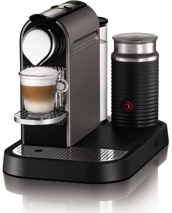 Nespresso Citiz C120 Grey Espresso Coffee + Aeroccino Frother