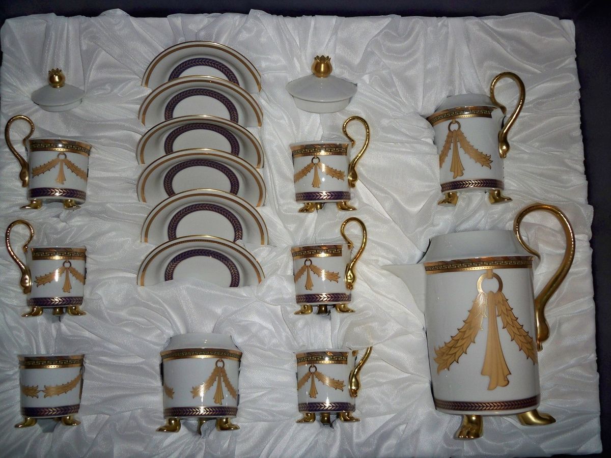 Pirkenhammer Luxury Porcelain Coffee Set
