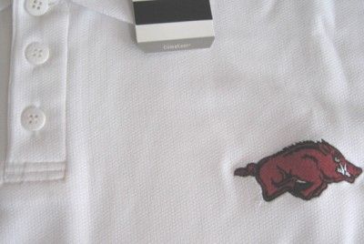 Adidas Arkansas Razorbacks Coaches Polo Shirt 4XL Clima