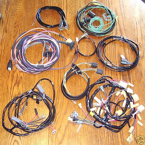 1956 Chevy Wire Harness Kit 2 Door with Generator Wiring