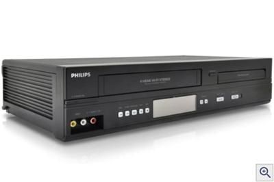 philips dvp3345vb fl dvd vcr combo