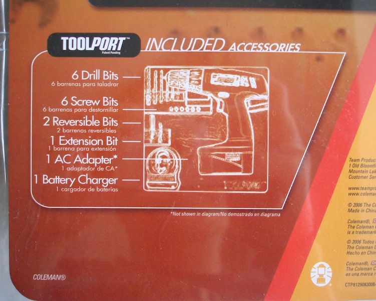  18 volt battery pack 1 ac charging adapter 1 charger 1 tool port