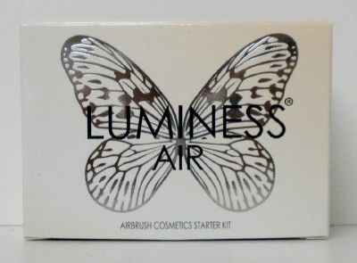 Luminess 8 PC Airbrush Air Cosmetics Starter Kit NIB Dark Shade