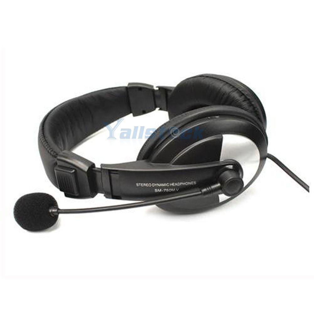 New Computer PC Laptop Headphone Headset Microphone Mic