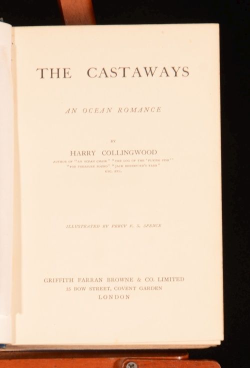  The Castaways An Ocean Romance Harry Collingwood Illustrated