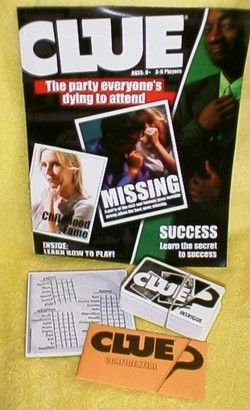 shipping useful information clue discover the secrets cards notepad