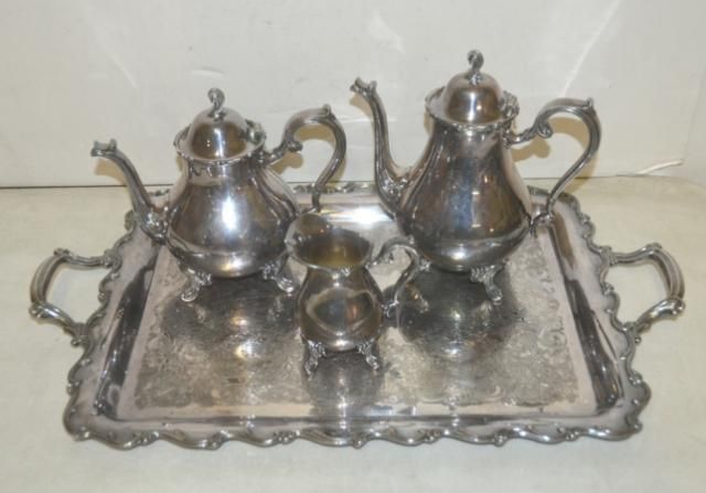 Wilcox International Silver Company Vintage 4 Piece Joanne Silver