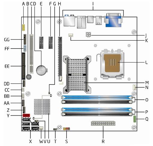 Intel DG33TL LGA 775 Motherboard Quad Core Supported