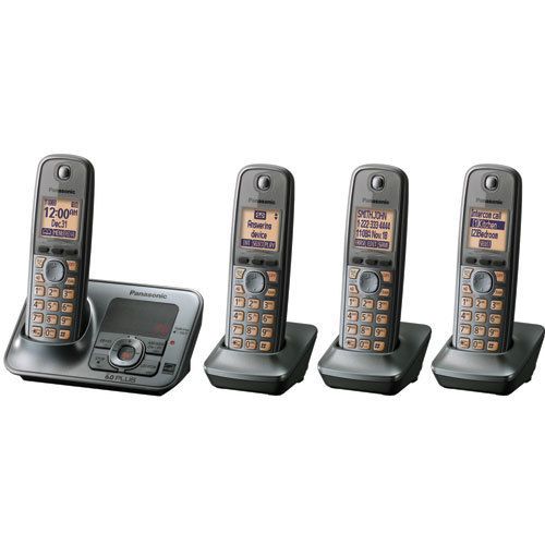 Panasonic KX TG4134M DECT 6 0 Plus Expandable Digital Cordless Phone