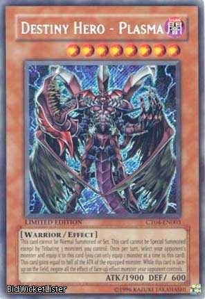  Hero Plasma NM 1st Ed YuGiOh PRMO CT04 EN003 Promos Yu Gi Oh Card SCR