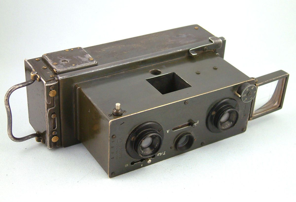 Antique Cornu Paris Ontoscope Stereo Camera C 1920