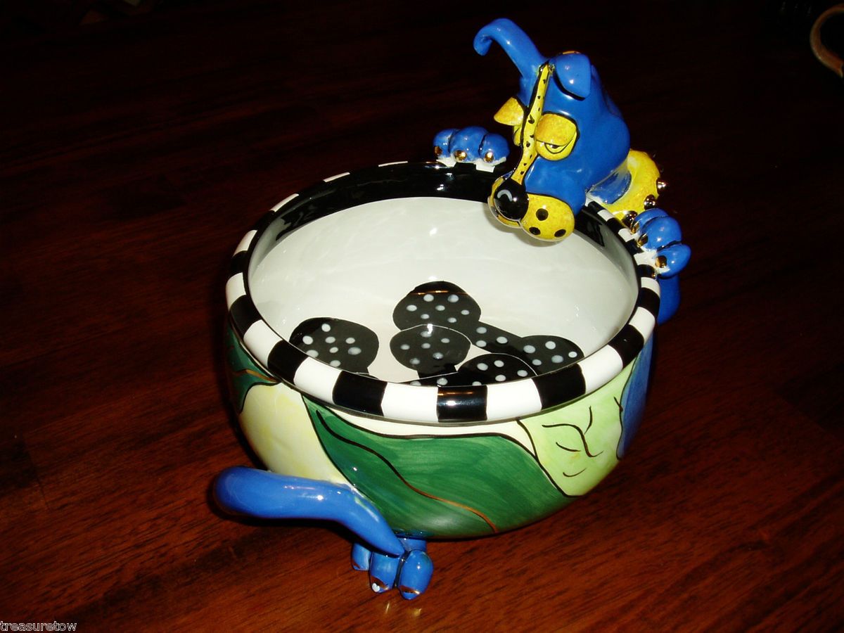 Linda Corneille SWAK Zappy Dog Bowl