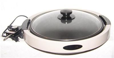  GOURMET SIZZLER ELECTRIC SKILLET EA TAC35 COOK STEAKS VEGETABLES MORE