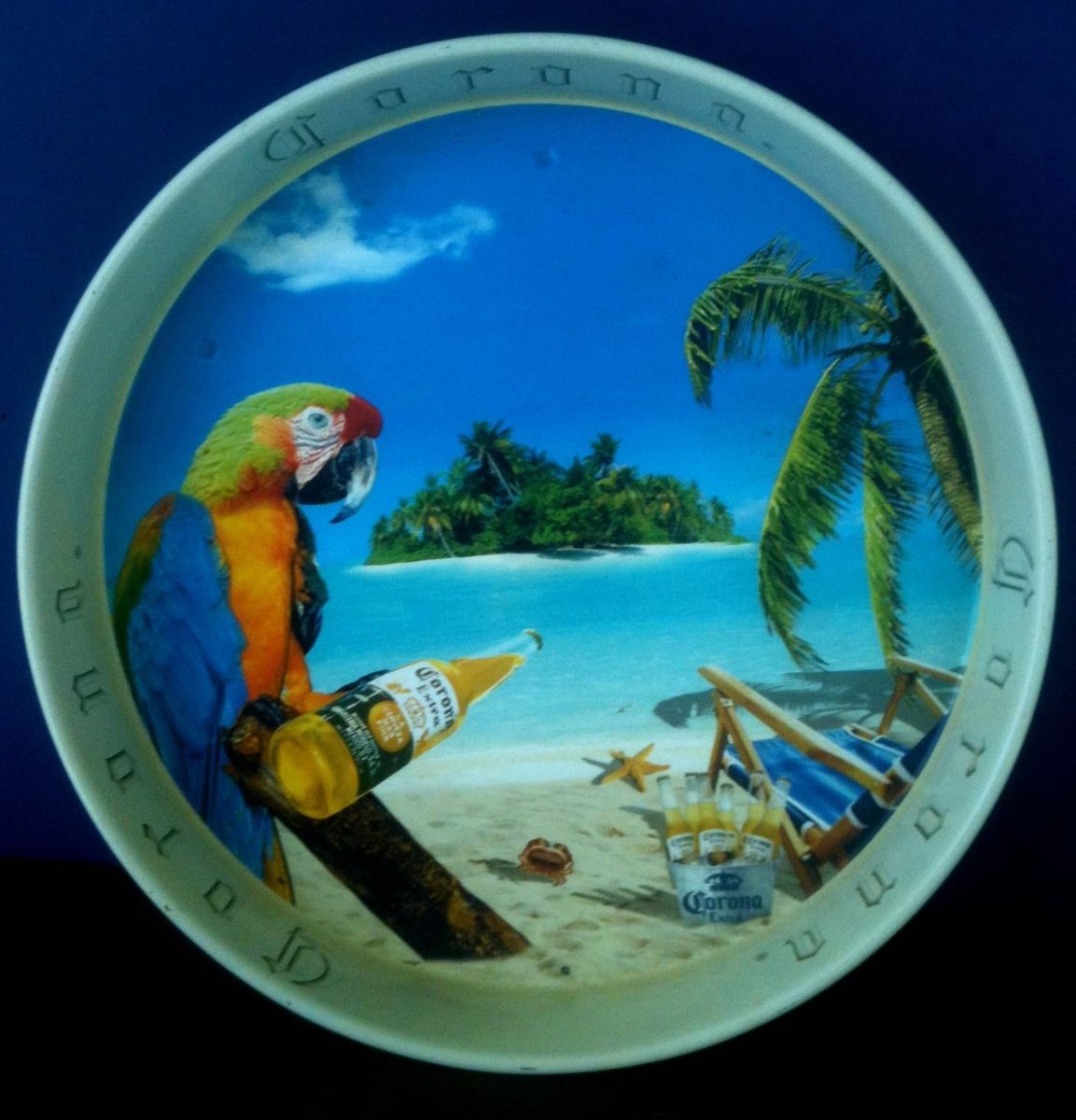  Corona Parrot Beer Tray