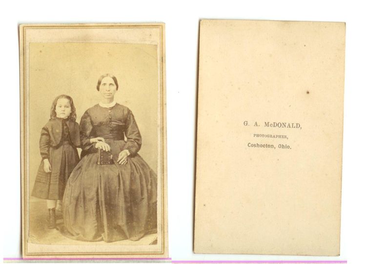 cdv mom daughter coshocton ohio cdv mom daughter coshocton ohio light