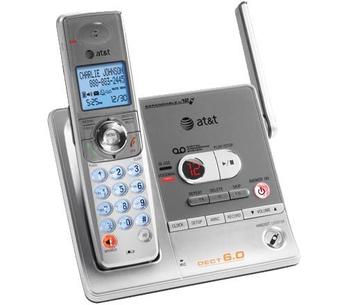 At T SL82118 DECT 6 0 Wall Expandable Cordless Phone 650530016257