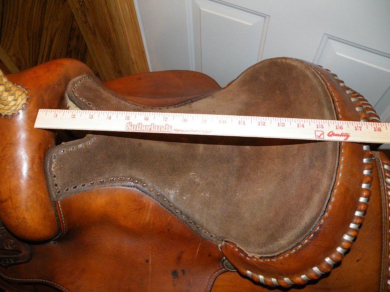 Nice Used Charles Crawley CC Saddlery Western Saddle, Vintage Show