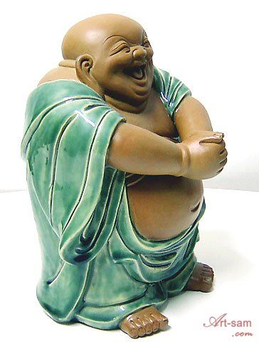  Chinese Ceramic / Porcelain Figurine Statue Congratulation