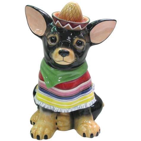 Cookie Jar ahy Chihuahua Dog Theme Fun in The Kitchen