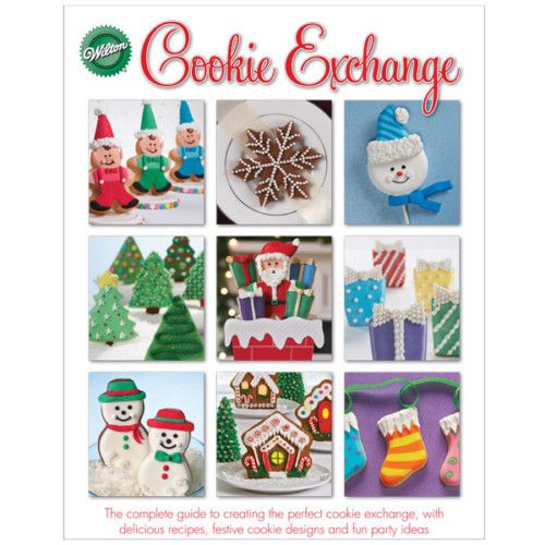 WILTON Cookie Exchange Book SC 2010 Free Ship Cookie Decorating