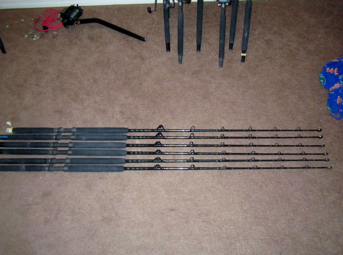 Crowder Saltwater Fishing Rods 50 80