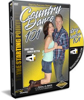 COUNTRY WESTERN DANCING DANCE 101 DVD by Shawn Trautrman brand new