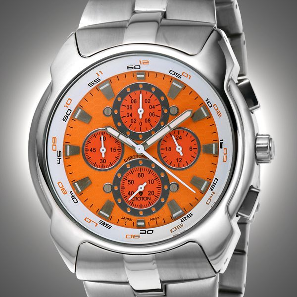 croton chronomaster mens chronograph